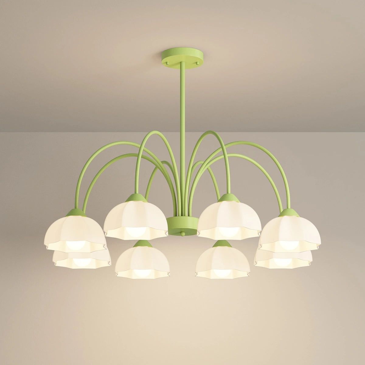 Nordic Modern Light Luxury Flower Chandelier