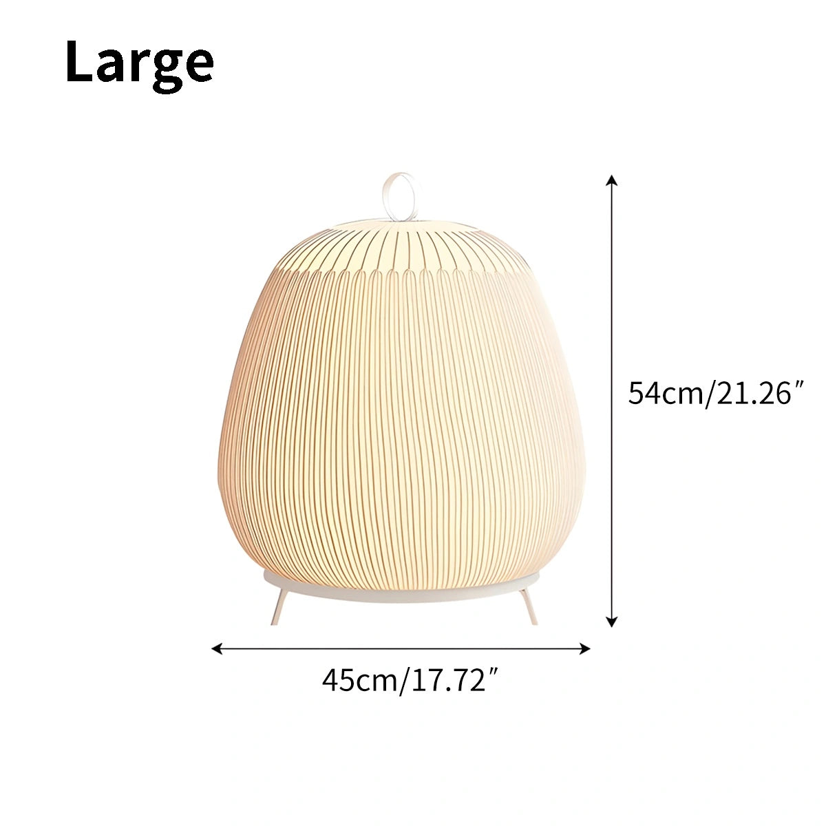 Antizer Cream Style Living Room Floor Lamp