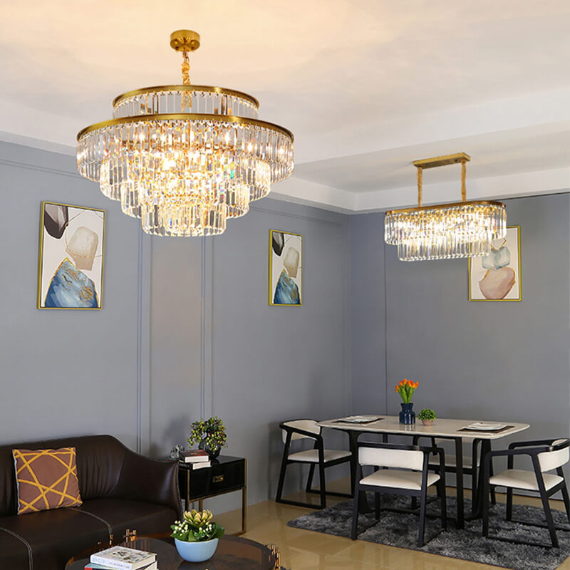 Light Luxury Crystal Chandelier