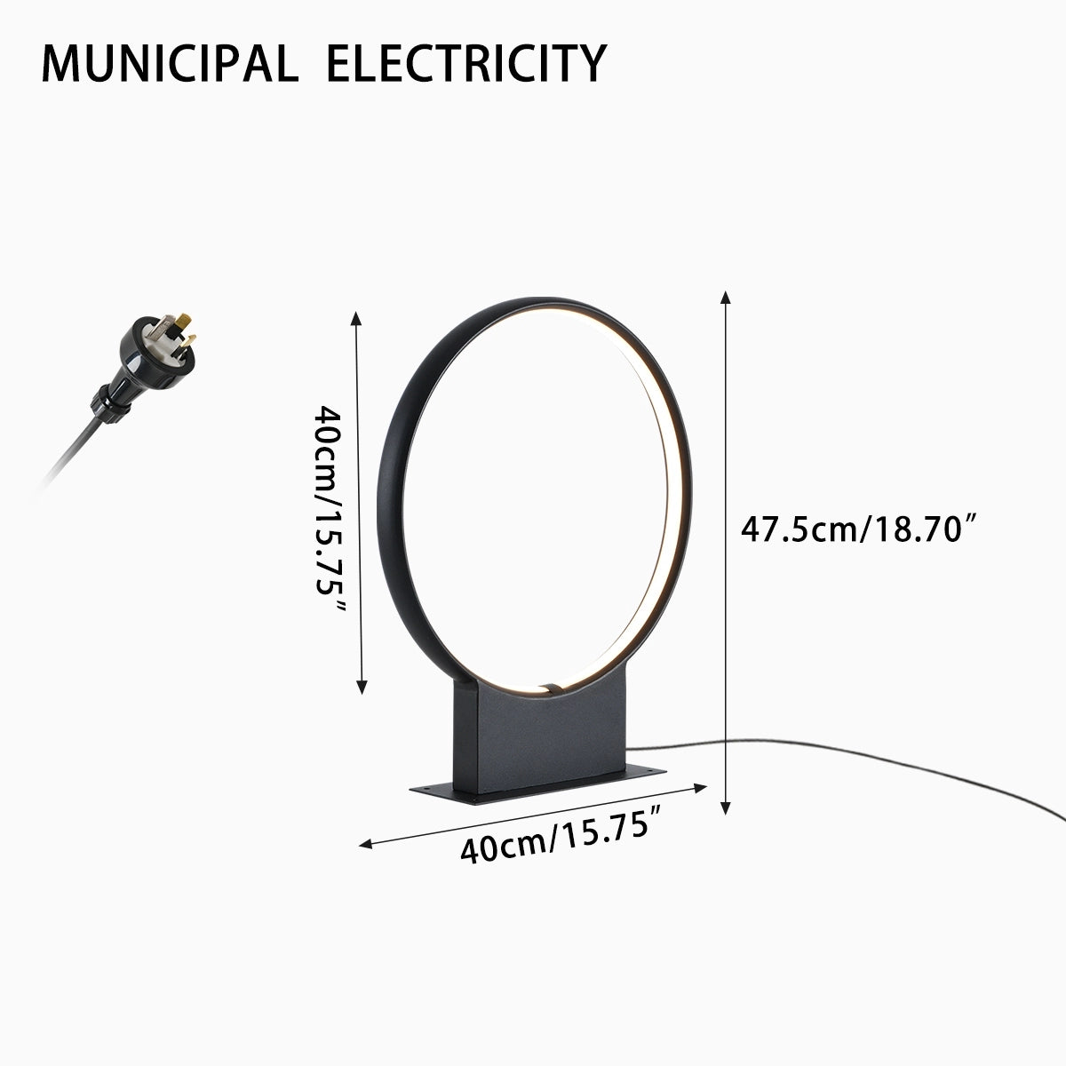 Ring Inner Glow Waterproof Lawn Light