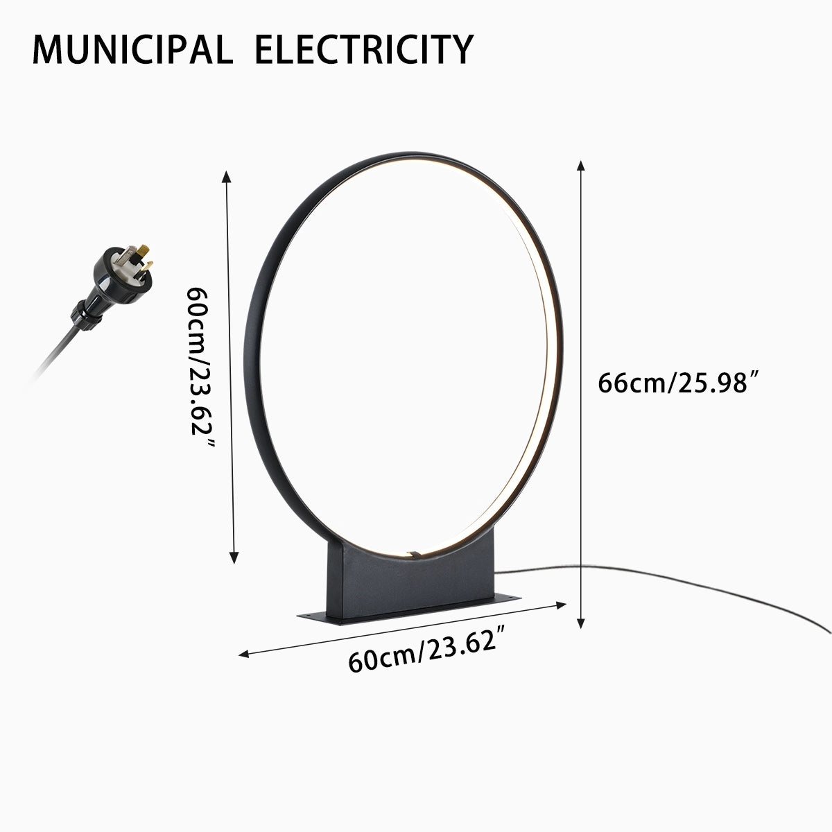 Ring Inner Glow Waterproof Lawn Light