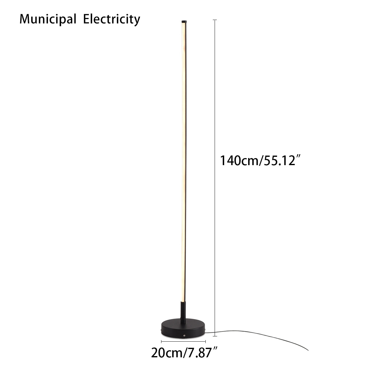 Linear Outdoor Waterproof Floor Lamp