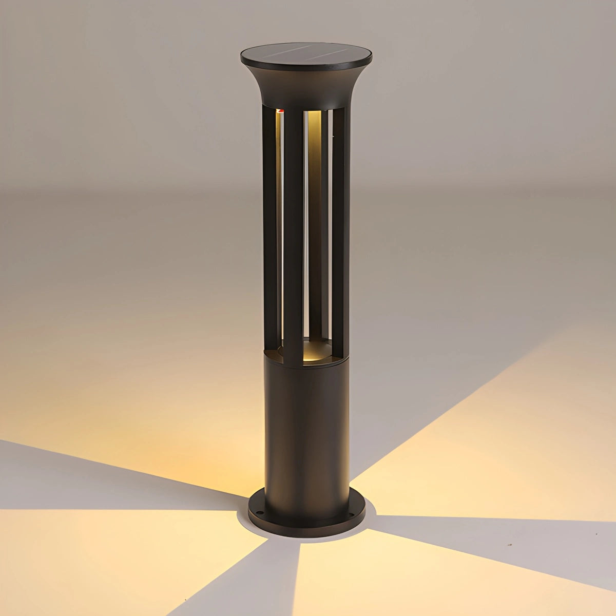 Cylindrical Lawn Outdoor Floor Lamp