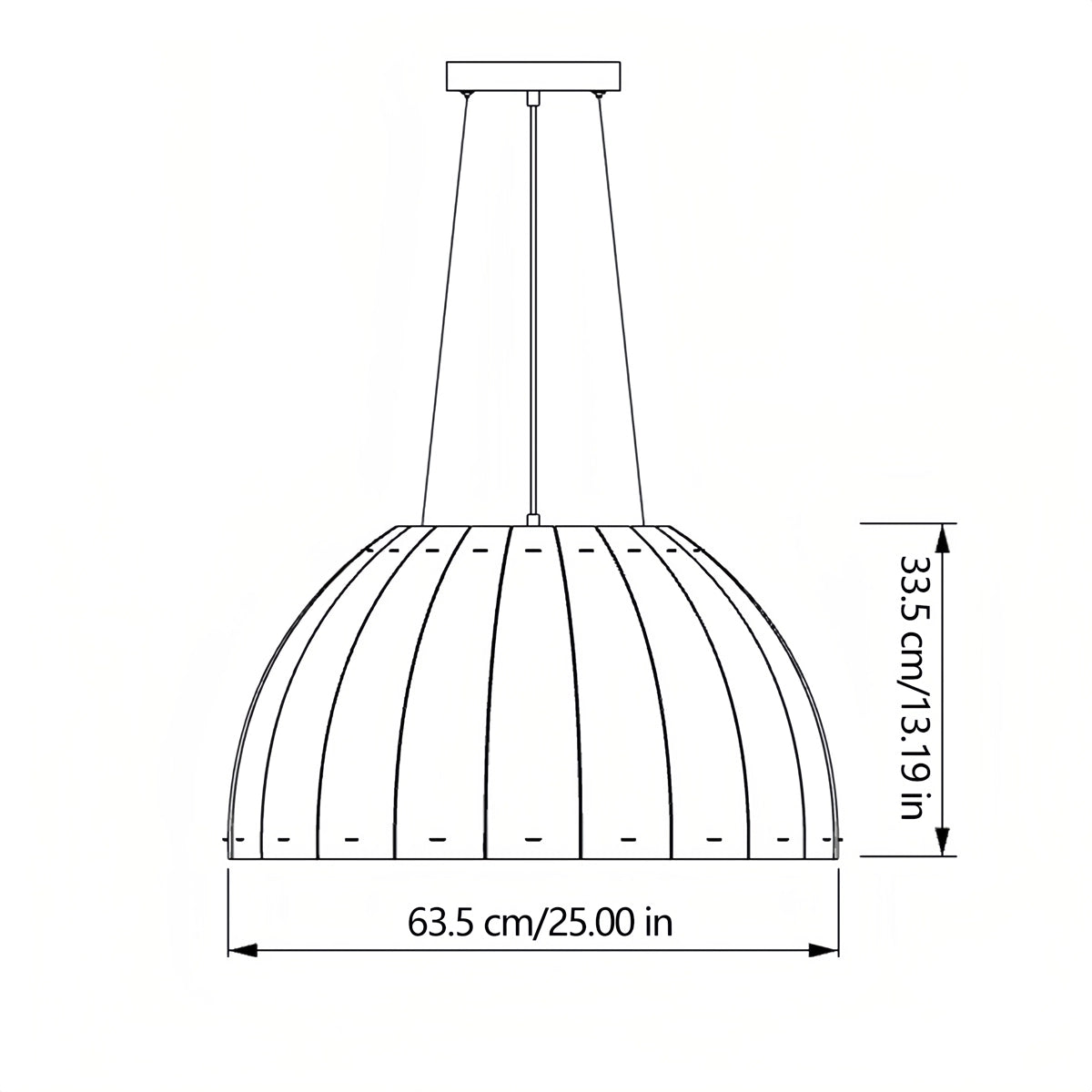 Antizer Grand Theater Acoustic Pendant Light