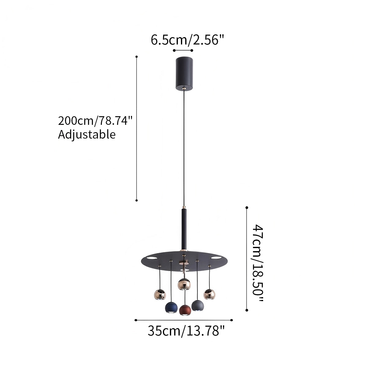 Antizer Italian Light Luxury Dining Room Chandelier