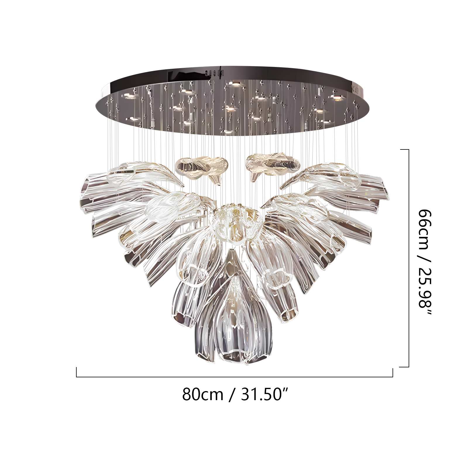 Italian Luxury Creative Bud Ceiling Chandelier