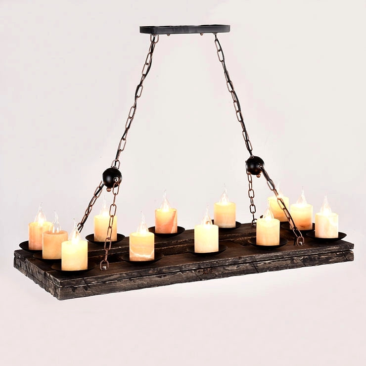 Austin Farmhouse Candle Chandelier