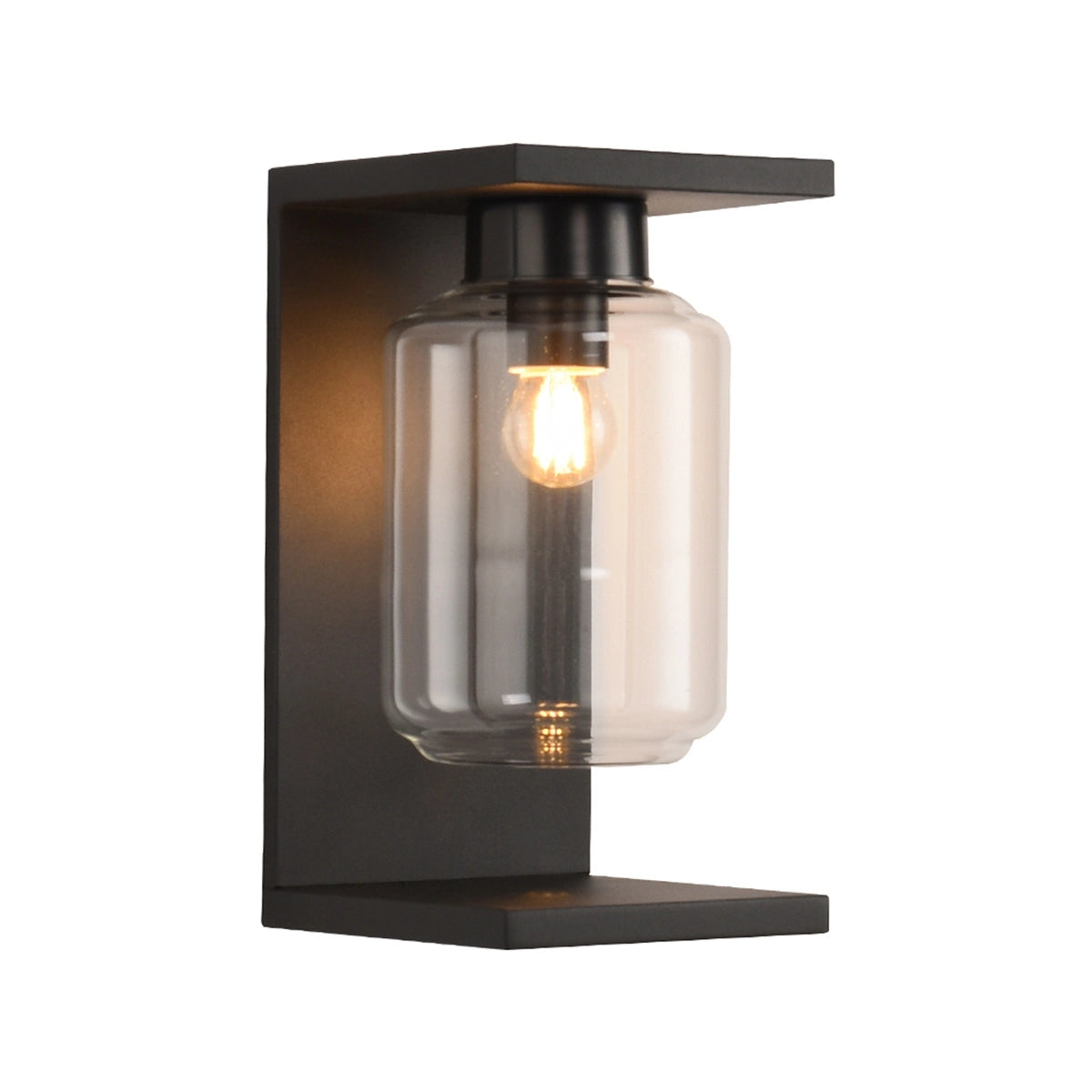 Lantern Cover Glass Wall Lamp