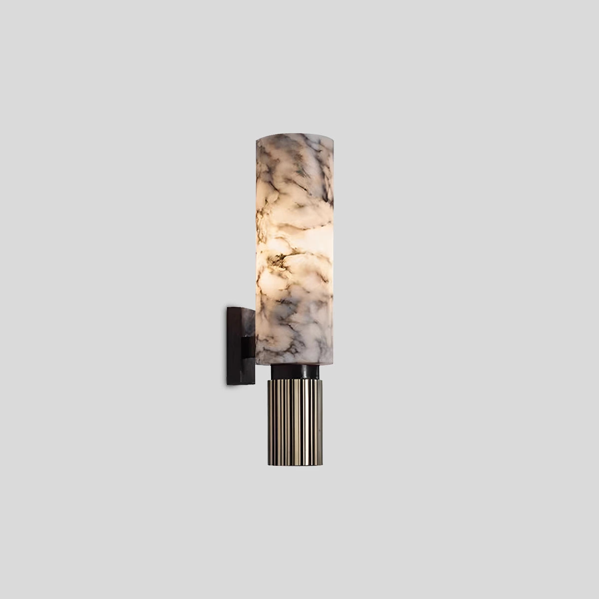Antizer Creative Columnar Spanish Alabaster Decorative Wall Light