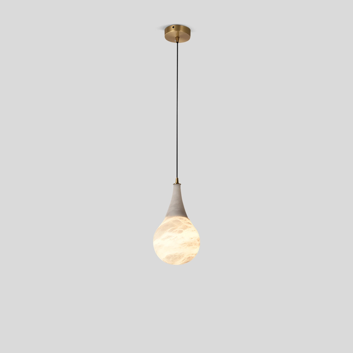 Antizer Creative Waterdrop Spanish Alabaster Pendant Light