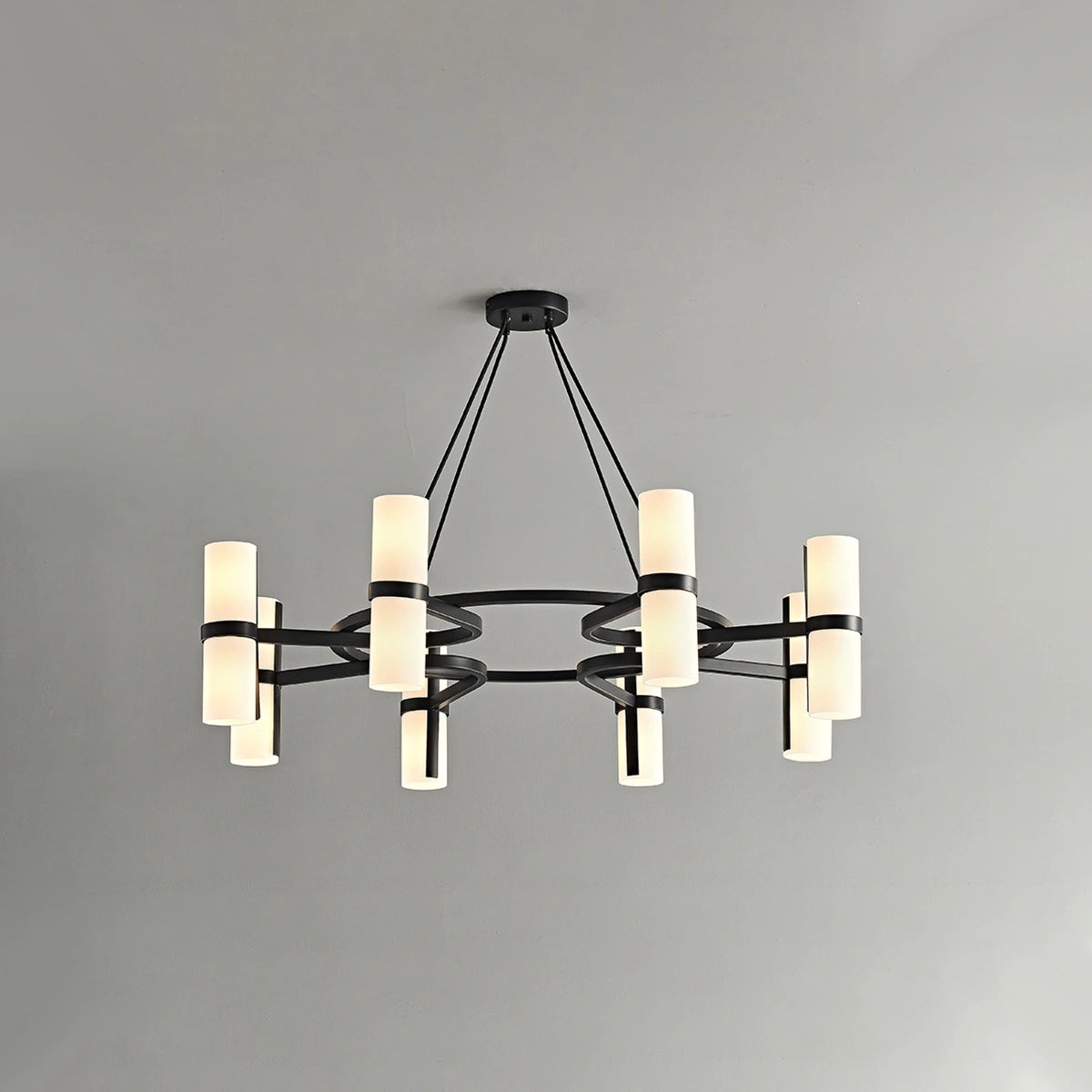 Antizer Nordic Creative Multi-Headed Round Chandelier
