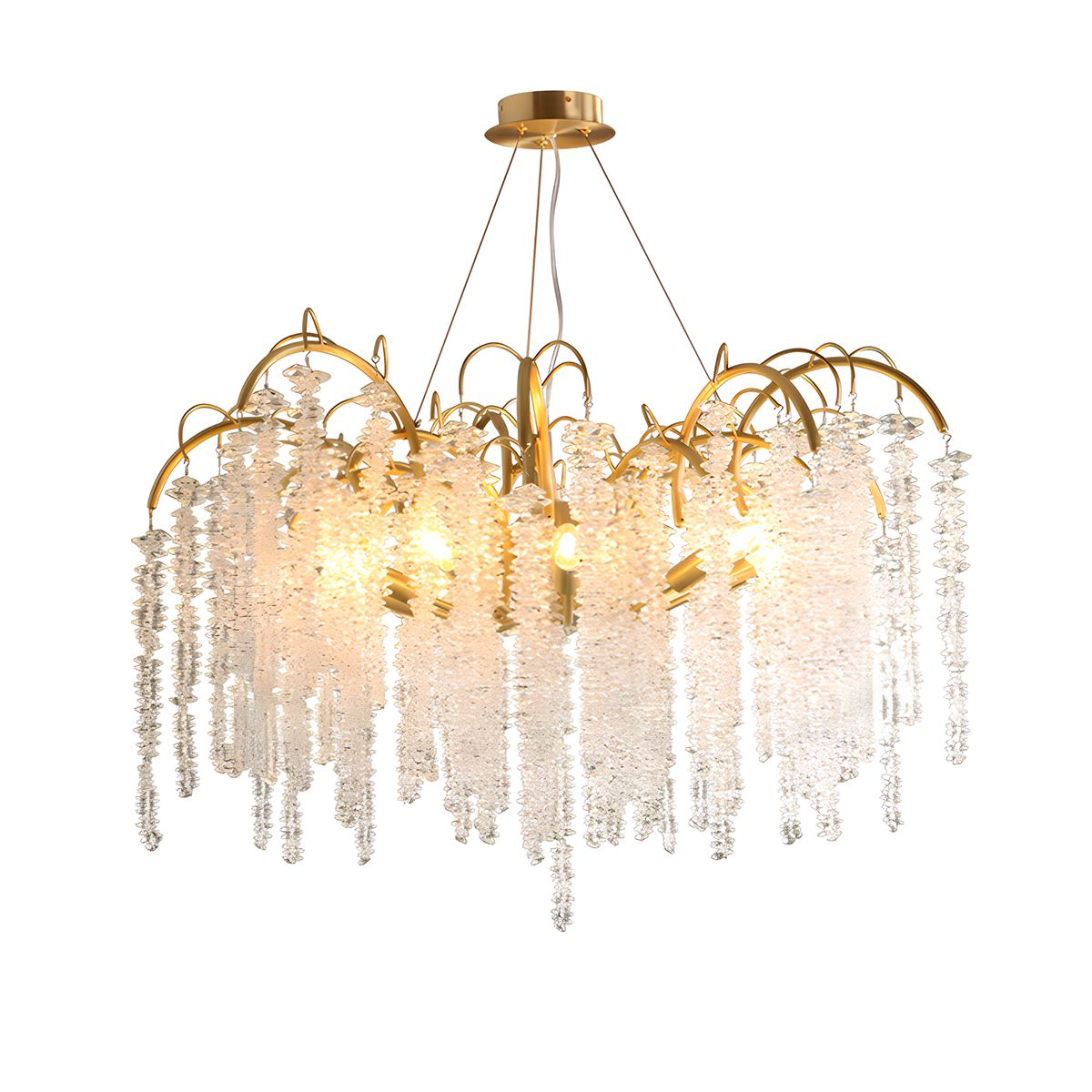 Crystal Tassel Chandelier