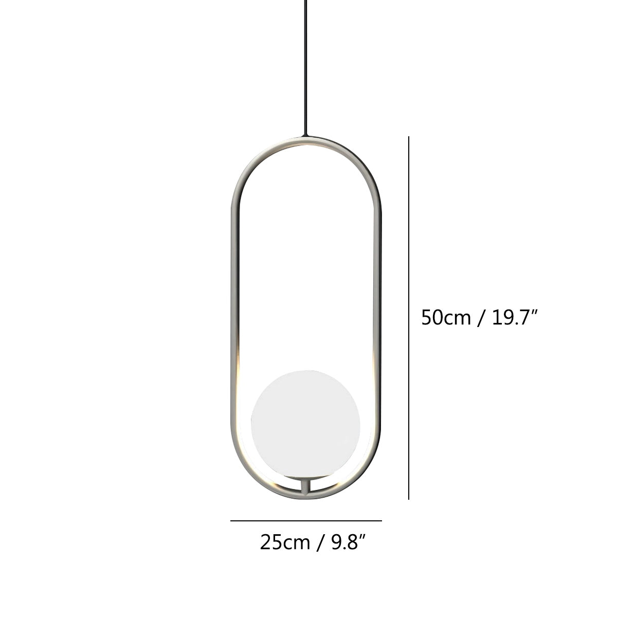 Antizer Mila Pendant Light Minimalist Lighting Fixture