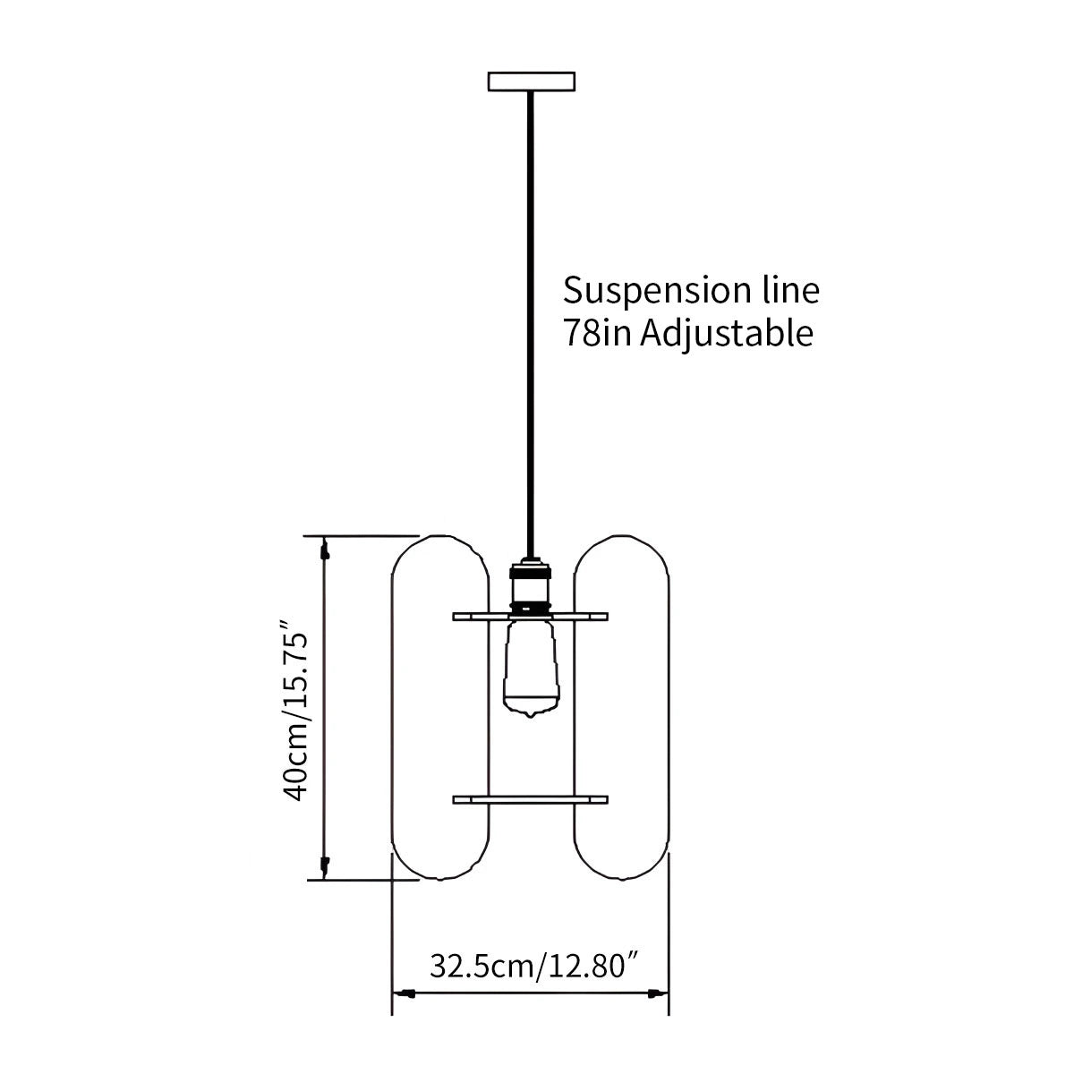 Antizer Pumpkin Slice Acoustic Pendant Light