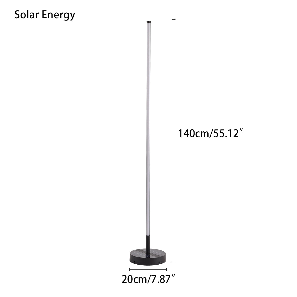 Linear Outdoor Waterproof Floor Lamp