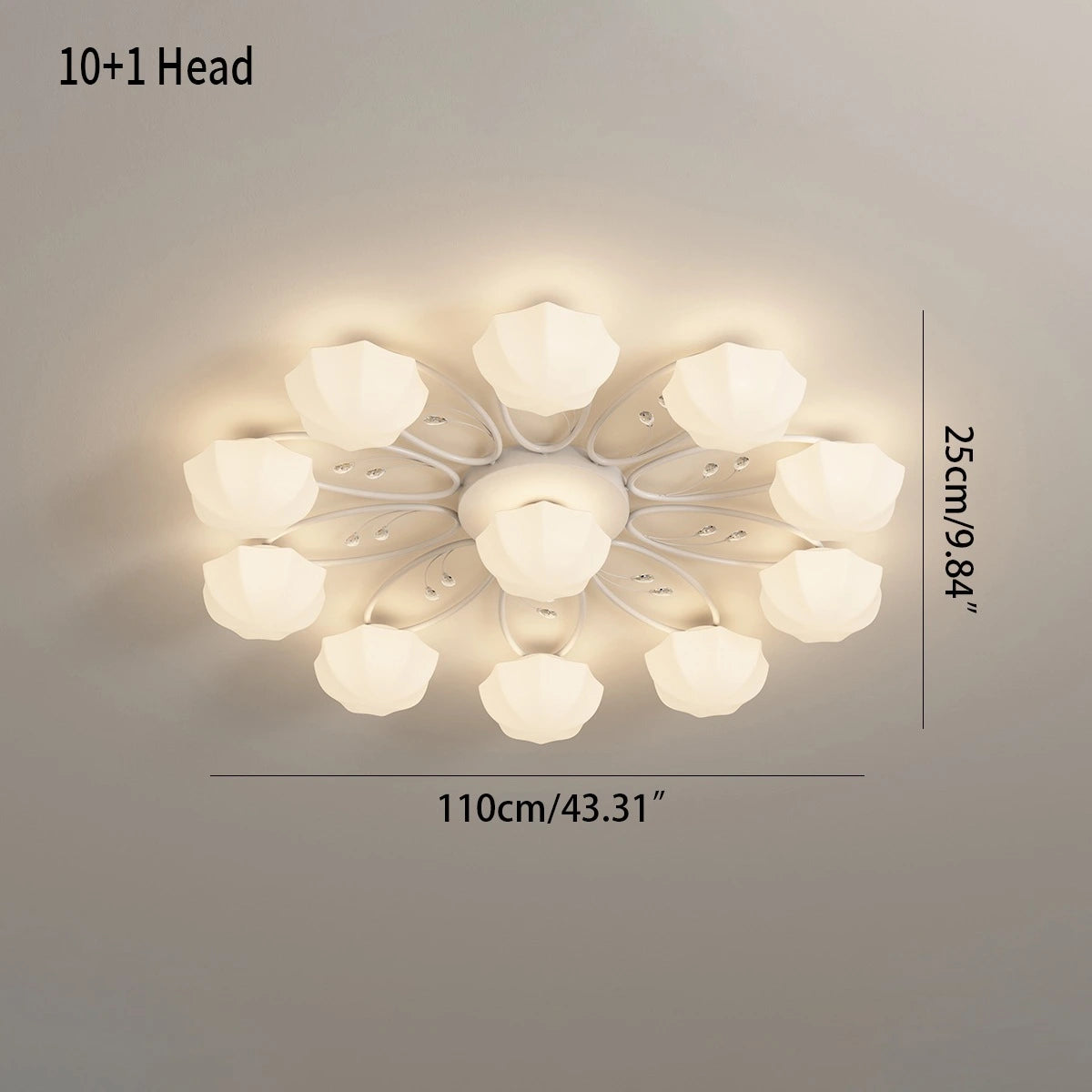 Light Luxury French Bud Ceiling Lamp