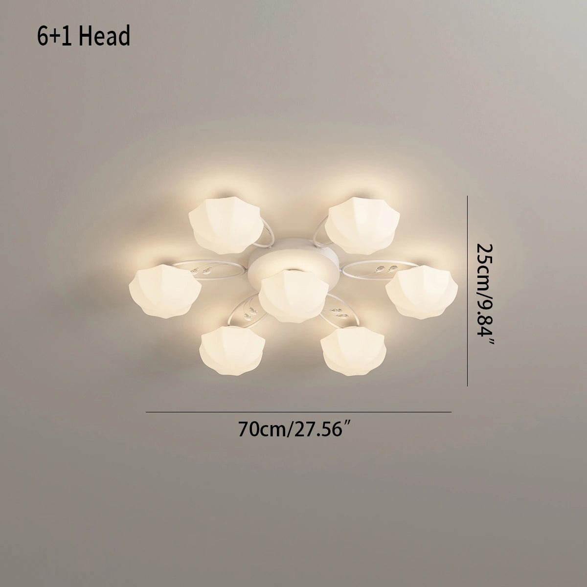 Light Luxury French Bud Ceiling Lamp