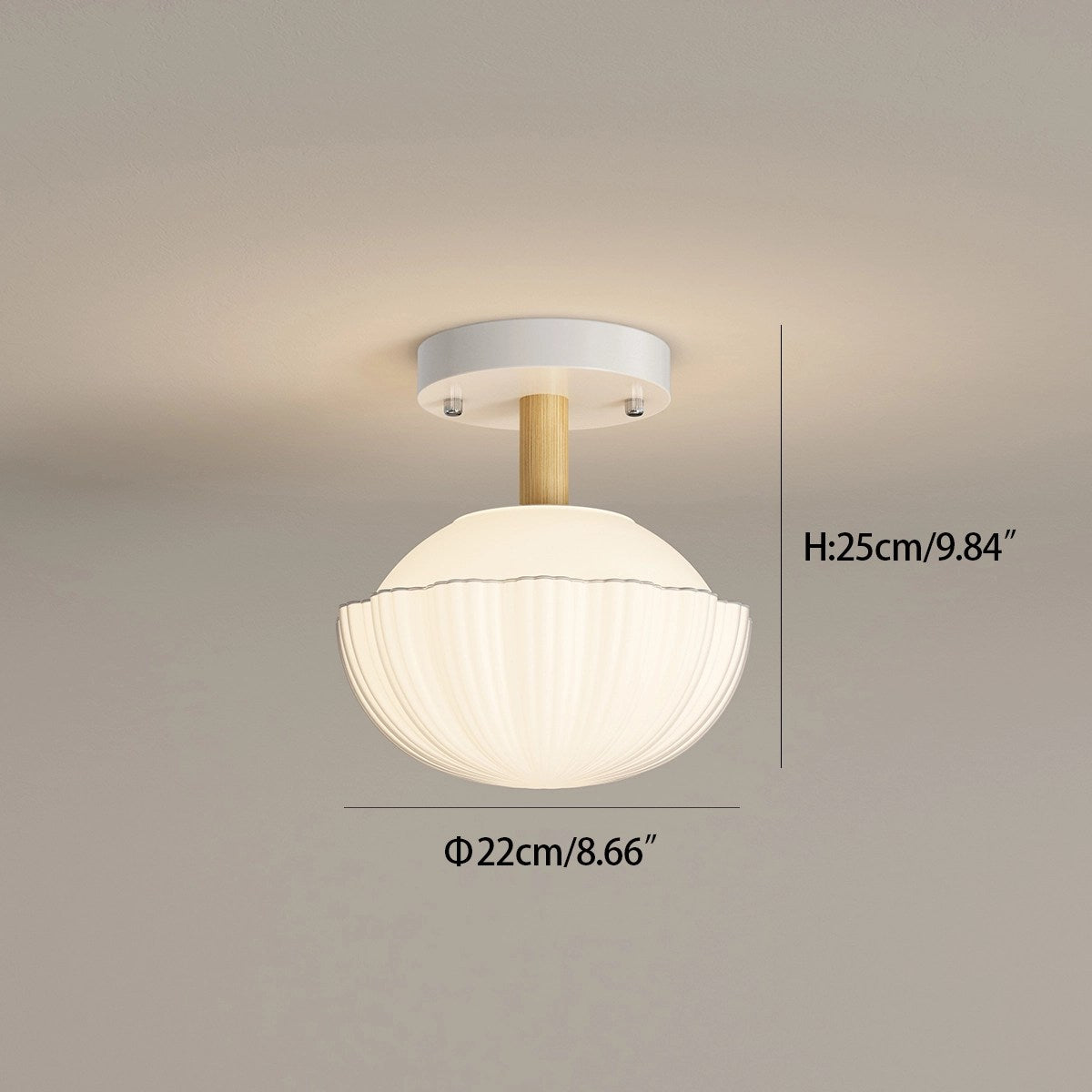 Antizer Creative Bud Pastoral Style Ceiling Lamp